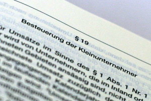 § 19 Umsatzsteuergesetz Kleinunternehmer Regelung